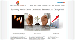 Desktop Screenshot of evolvingstrategies.com